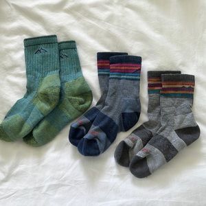 Darn Tough mini crew hiking socks